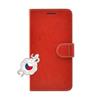 Pouzdro typu kniha FIXED FIT pro Xiaomi Redmi 9, červené