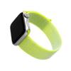 Nylonový řemínek FIXED Nylon Strap pro Apple Watch 42/44/45/49mm, limetkový
