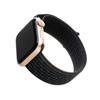 FIXED Nylon Strap for Apple Watch 42/44/45mm, reflective black