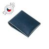 Kožená peňaženka FIXED Wallet z pravej hovädzej kože, modrá
