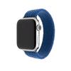 Elastický nylonový řemínek FIXED Nylon Strap pro Apple Watch 38/40/41mm, velikost L, modrý