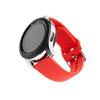 FIXED Silicone Strap for Smartwatch 20mm wide, red