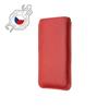 Tenké puzdro FIXED Slim vyrobené z pravej kože pre Apple iPhone 12/12 Pro/13/13 Pro, červené