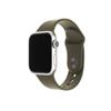 FIXED Silicone Strap Set for Apple Watch 38/40/41 mm, olive