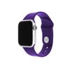 FIXED Silicone Strap Set for Apple Watch 38/40/41 mm, dark purple
