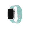 FIXED Silicone Strap Set for Apple Watch 38/40/41 mm, deep green