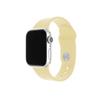 FIXED Silicone Strap Set for Apple Watch 38/40/41 mm, light yellow