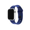 FIXED Silicone Strap Set for Apple Watch 42/44/45 mm, ocean blue