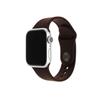 FIXED Silicone Strap Set for Apple Watch 42/44/45 mm, cocoa