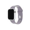 FIXED Silicone Strap Set for Apple Watch 42/44/45 mm, purple