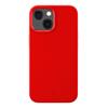 Ochranný silikonový kryt Cellularline Sensation pro Apple iPhone 13 červený