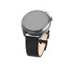FIXED Leather Strap for Smartwatch 20mm wide, black