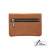 Leather wallet FIXED Tripple Wallet made of genuine cowhide, brown