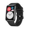 FIXED Silicone Strap for Huawei Watch FIT, black
