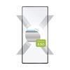 FIXED Full-Cover 2,5D Schutzglas für Google Pixel 7a, schwarz