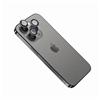 Ochranné sklá šošoviek fotoaparátov FIXED Camera Glass pre Apple iPhone 11/12/12 Mini, space gray