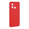 Zadný pogumovaný kryt FIXED Story pre Xiaomi Redmi 12C, červený