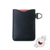 Leather case for FIXED Cards cards, black