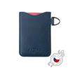 Leather case for FIXED Cards cards, blue