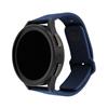 FIXED Silicone Sporty Strap Set mit Quick Release 22mm für Smartwatch, Blau
