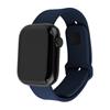 FIXED Silicone Sporty Strap Set für Apple Watch 42/44/45 mm, Blau