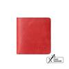 Kožená peněženka FIXED Classic Wallet z pravé hovězí kůže, červená