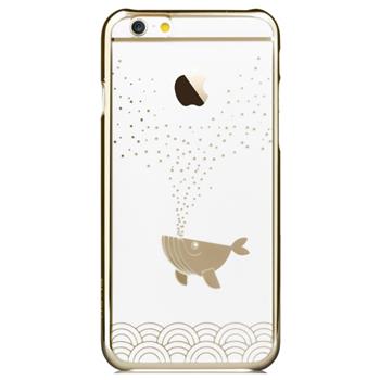 Protective cover Devia Love and Fun Bubble Fish for Apple iPhone 6, 4.7", gold