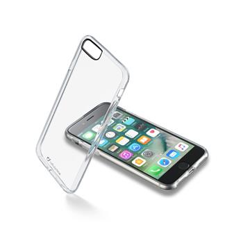 Cellularline Clear Duo Back Clear Cover mit Schutzrahmen für Apple iPhone 7/8/SE (2020/2022)