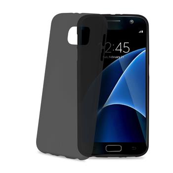 Ultra tenké TPU pouzdro CELLY Frost pro Samsung Galaxy S7, 0,29 mm, černé,bez obalu