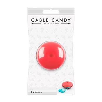 Káblový organizér Cable Candy Donut, ružový