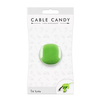 Káblový organizér Cable Candy Turtle, zelený