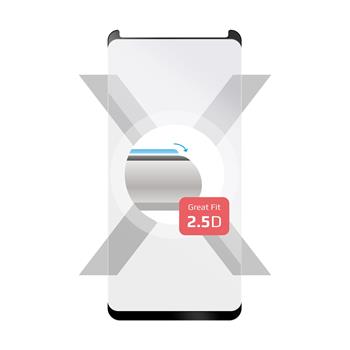 Ochranné tvrdené sklo FIXED Full-Cover pre Samsung Galaxy S8, cez celý displej, čierne, 0.33 mm
