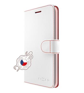 Pouzdro typu kniha FIXED FIT pro Xiaomi Redmi Note 5, bílé