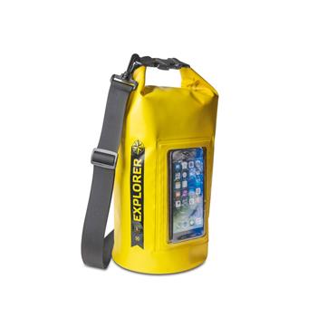 CELLY Explorer 5L waterproof bag with phone pocket up to 6.2 &quot;, yellow