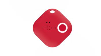 Smart tracker FIXED Lächeln mit Bewegungssensor, rot