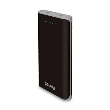 Power bank CELLY Daily with 2 x USB output, 20000 mAh, 2.4 A, black