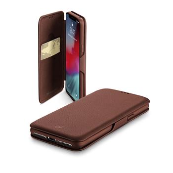 CellularLine Book Clutch for Apple iPhone XR, brown