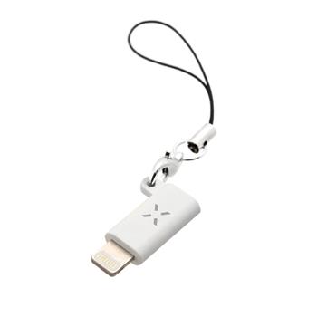 Redukce FIXED Link z USB-C na Lightning, bílá
