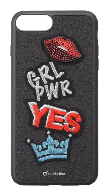 Low cover with embroidered motif CellularLine PATCH Yes for Apple iPhone 6/7/8 Plus