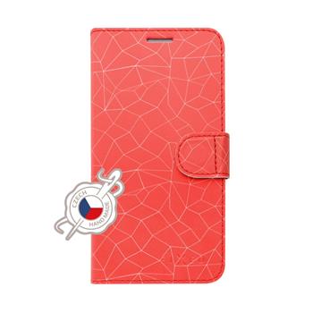 FIXED FIT für Apple iPhone XS, Red Mesh Motiv