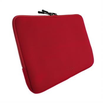 Neoprenové pouzdro FIXED Sleeve pro notebooky o úhlopříčce do 15,6", červené