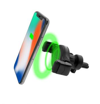 FIXED Roll with wireless charging, black