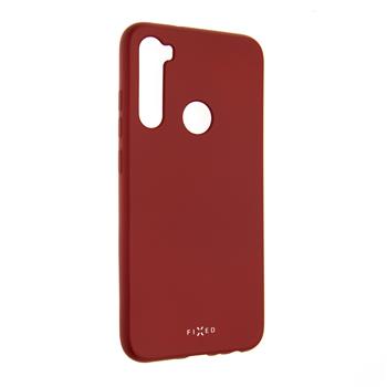 Gack gummierte Abdeckung FIXED Story für Xiaomi Redmi Note 8T, rot