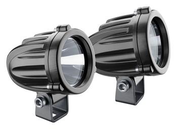 Setphone zusätzliches LED-Beleuchtungsset für Motorräder, 2 x 10 W, schwarz