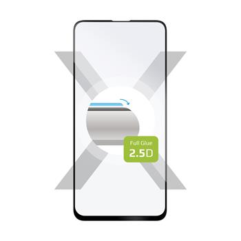 Ochranné tvrzené sklo FIXED Full-Cover pro Motorola G8 Power, lepení přes celý displej, černé