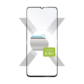 krotektives gehärtetes Glas FIXED Full-Cover für Xiaomi Mi10 Lite, Vollbildkleber, schwarz