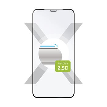 Ochranné tvrdené sklo FIXED Full-Cover pre Apple iPhone X/XS/11 Pro, lepenie cez celý displej, čierne