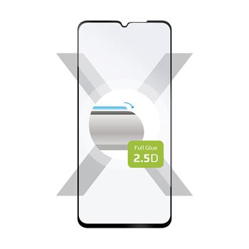 Ochranné tvrzené sklo FIXED Full-Cover pro Motorola Moto G8 Power Lite, lepení přes celý displej, černé
