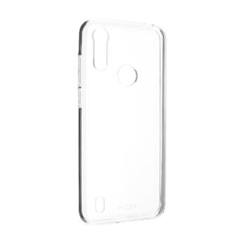 Ultratenké TPU gélové puzdro FIXED Skin pre Motorola Moto E6s 2020, 0,6 mm, číre
