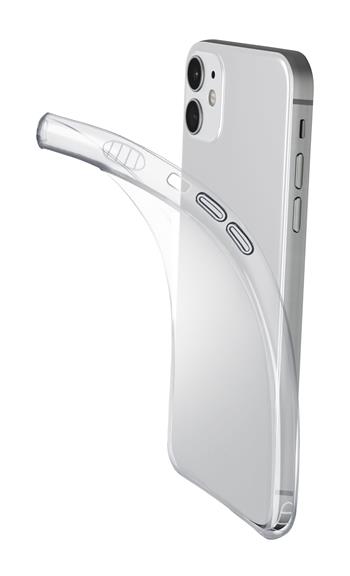 Extratenký zadný kryt Cellularline Fine pre Apple iPhone 12 mini, transparentný